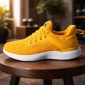 APL Women’s Luxury Vibrant Yellow Sneakers Size 5